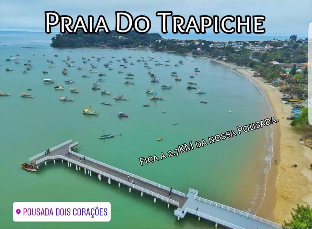 Pousada Dois Coracoes Penha  Bagian luar foto