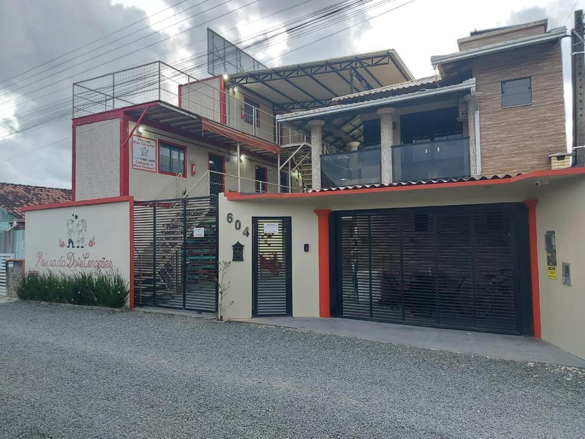 Pousada Dois Coracoes Penha  Bagian luar foto