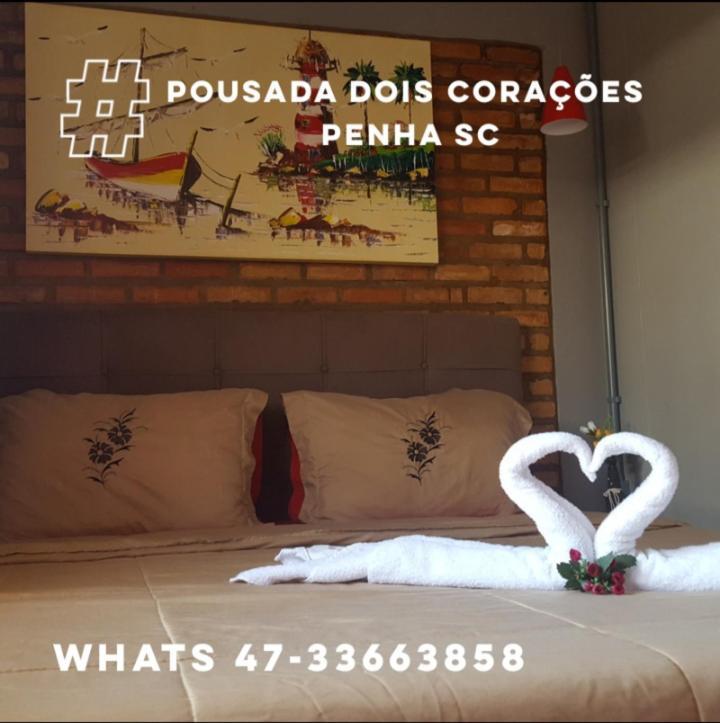 Pousada Dois Coracoes Penha  Bagian luar foto